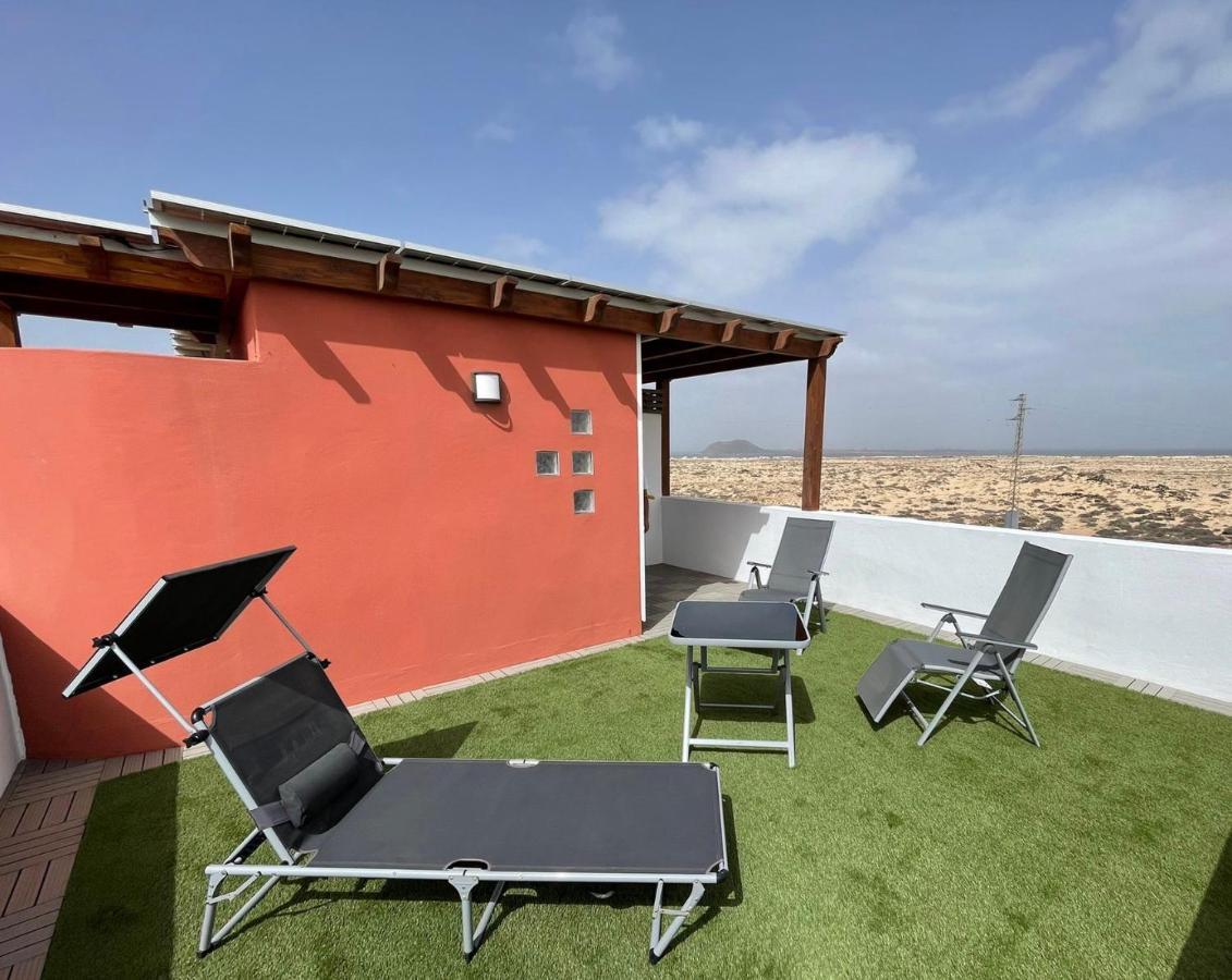Villa Marie Agradable Y Tranquila Maison Con Piscina コラレホ エクステリア 写真